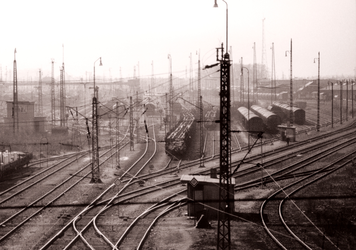 Eröffnung des Laimer Rangierbahnhofes