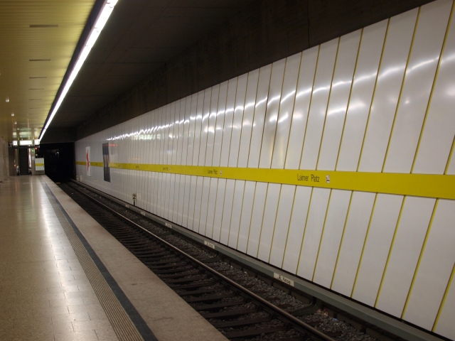 Eröffnung des U-Bahnhofes Laimer Platz Eröffnung des U-Bahnhofes Laimer Platz