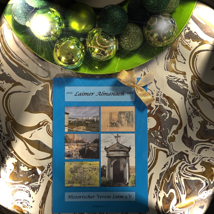 Der Laimer Almanach 2025/2026 - auch ein ideales Weihnachtsgeschenk für Laimerinnen und Laimer